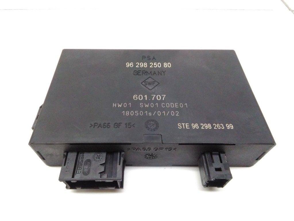 Peugeot 607 (9D/U) Sedan 2.7 HDi V6 24V (DT17TED4(UHZ)) COMPUTER PDC  2003 9629825080/9629826399 9629825080|PEUGEOT